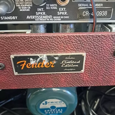 Store Special Product - Fender Deluxe Reverb - Wine Red